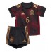 Fotballdrakt Barn Tyskland Joshua Kimmich #6 Bortedraktsett VM 2022 Kortermet (+ Korte bukser)